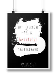 wicked child font